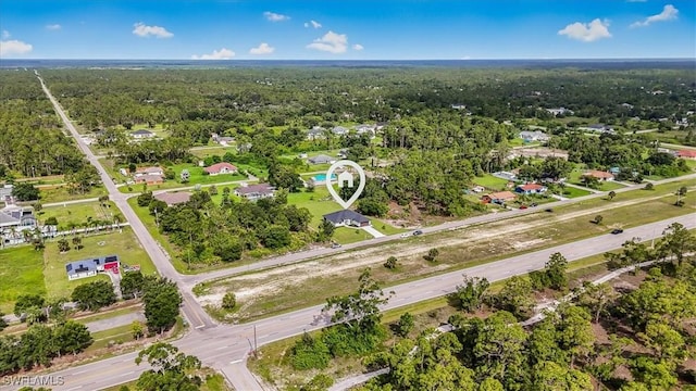 1220 Edward Ave, Lehigh Acres, FL 33972 - drone / aerial view of a heavily wooded area