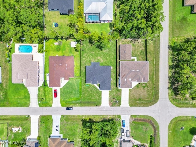 3202 21st St W, Lehigh Acres, FL 33971 - drone / aerial view of a pool area