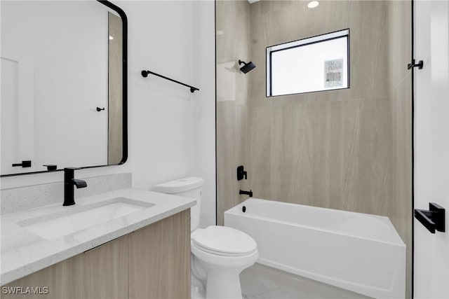 3202 21st St W, Lehigh Acres, FL 33971 - bathroom with vanity and tub / shower combination