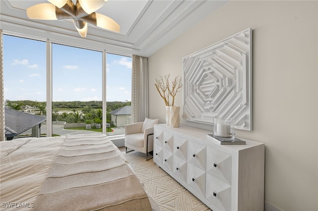 13925 Old Coast Rd Unit 403, Naples, FL 34110 - bedroom with a wall of windows