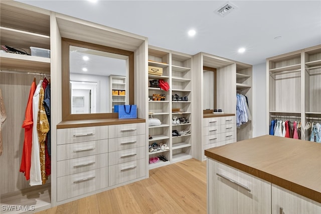 13925 Old Coast Rd Unit 403, Naples, FL 34110 - spacious closet featuring light wood-style floors
