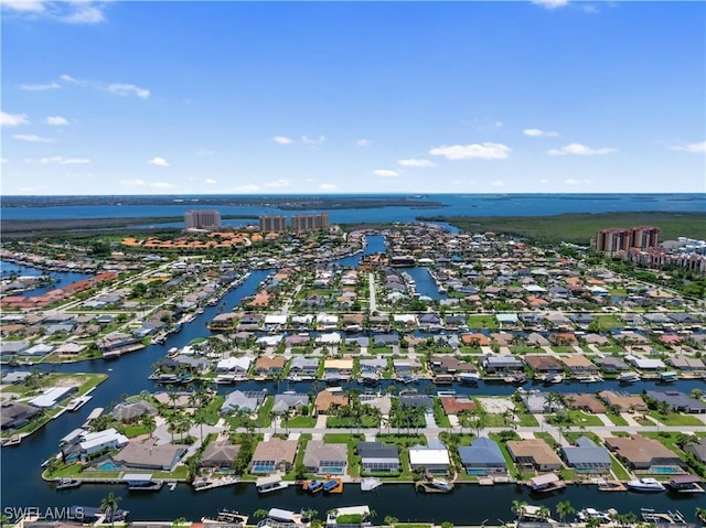 1431 SW 53rd Ln, Cape Coral, FL 33914 - aerial view of residential area featuring a large body of water