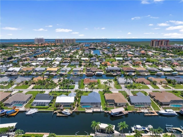 1431 SW 53rd Ln, Cape Coral, FL 33914 - aerial view of residential area with a nearby body of water