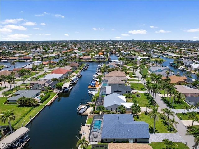 1431 SW 53rd Ln, Cape Coral, FL 33914 - aerial view of residential area with a large body of water