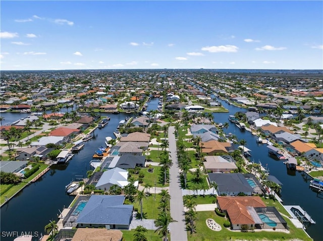 1431 SW 53rd Ln, Cape Coral, FL 33914 - aerial overview of property's location featuring nearby suburban area