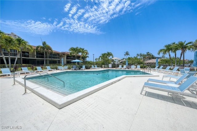 519 Seaview Ct Unit N4, Marco Island, FL 34145 - community pool with a patio