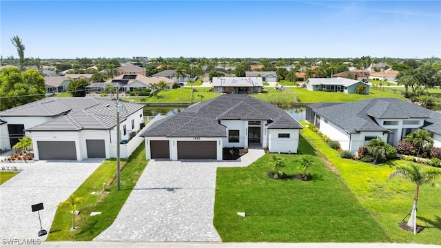 1405 SW 28th Ter, Cape Coral, FL 33914 - aerial view of residential area with a nearby body of water