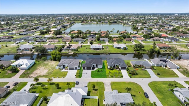 1405 SW 28th Ter, Cape Coral, FL 33914 - aerial perspective of suburban area with a nearby body of water