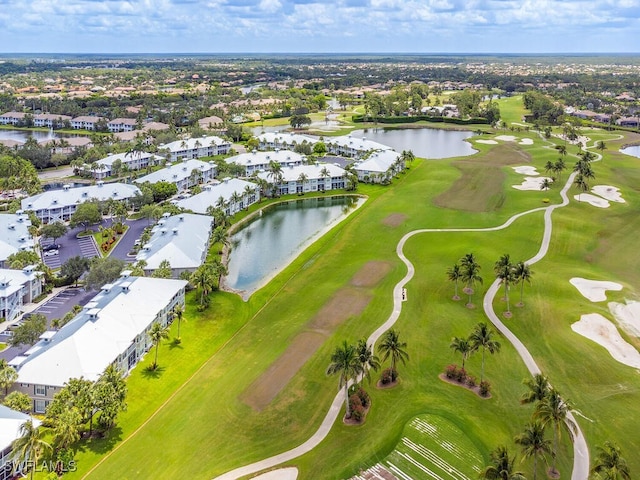 7970 Mahogany Run Ln Unit 216, Naples, FL 34113 - aerial view of residential area with a large body of water and a golf course