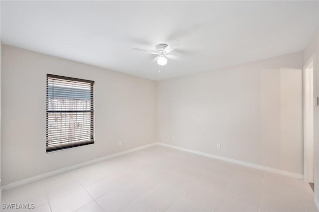 27924 Quinn St, Bonita Springs, FL 34135 - unfurnished room featuring a ceiling fan and baseboards