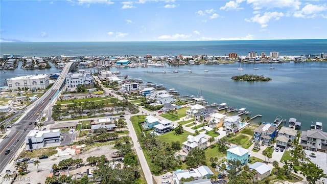 830 San Carlos Dr, Fort Myers Beach, FL 33931 - drone / aerial view of a nearby body of water