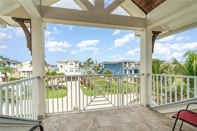 830 San Carlos Dr, Fort Myers Beach, FL 33931 - balcony with a residential view