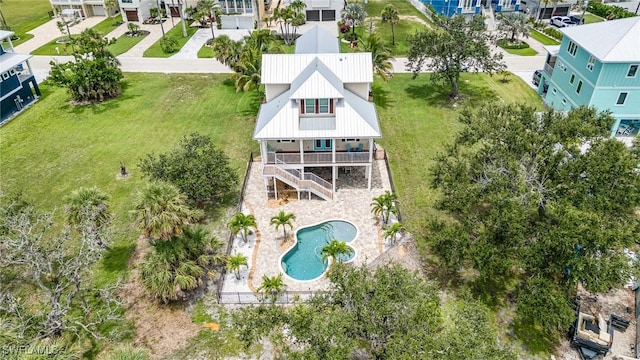 830 San Carlos Dr, Fort Myers Beach, FL 33931 - view of subject property with a pool area