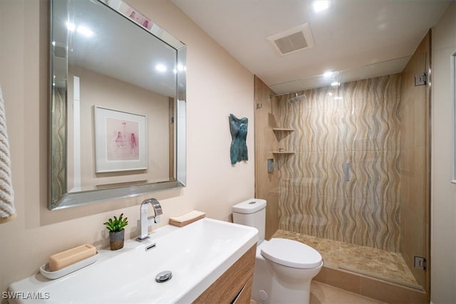 7515 Pelican Bay Blvd Unit 8A, Naples, FL 34108 - bathroom featuring vanity and a shower stall