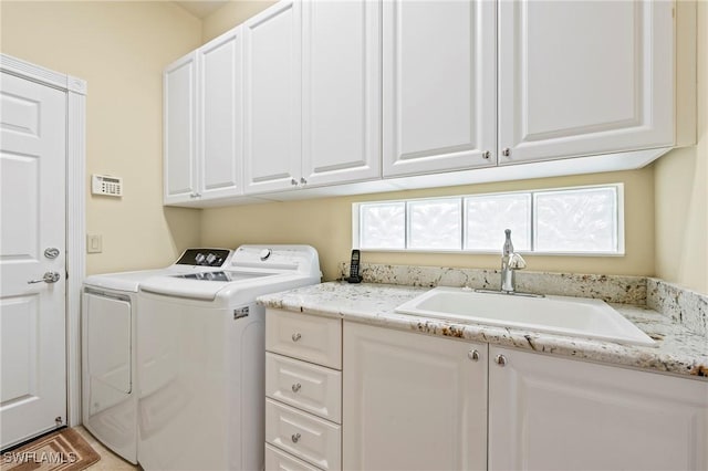 28864 Yellow Fin Trl, Bonita Springs, FL 34135 - laundry room featuring cabinet space and washing machine and dryer