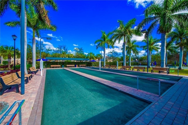28864 Yellow Fin Trl, Bonita Springs, FL 34135 - view of pool with a game area
