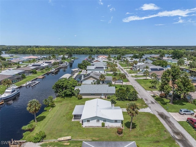 2231 Isle Of Pines Ave, Fort Myers, FL 33905 - aerial view of residential area with a nearby body of water