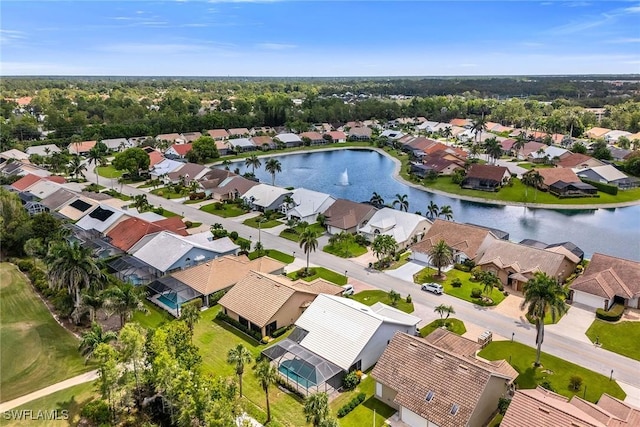 221 Saint James Way, Naples, FL 34104 - aerial view of residential area with a large body of water