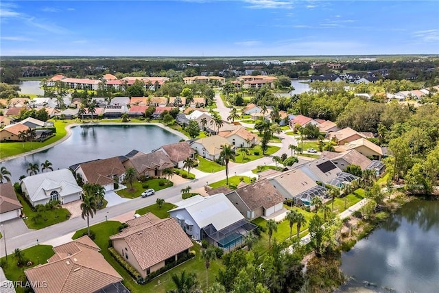 221 Saint James Way, Naples, FL 34104 - aerial view of residential area with a nearby body of water