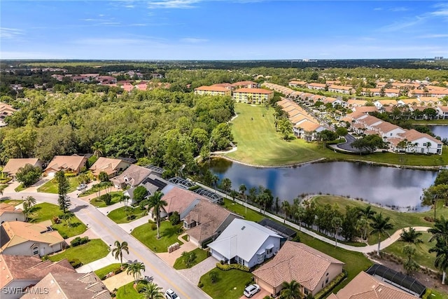 221 Saint James Way, Naples, FL 34104 - aerial view of residential area featuring a nearby body of water