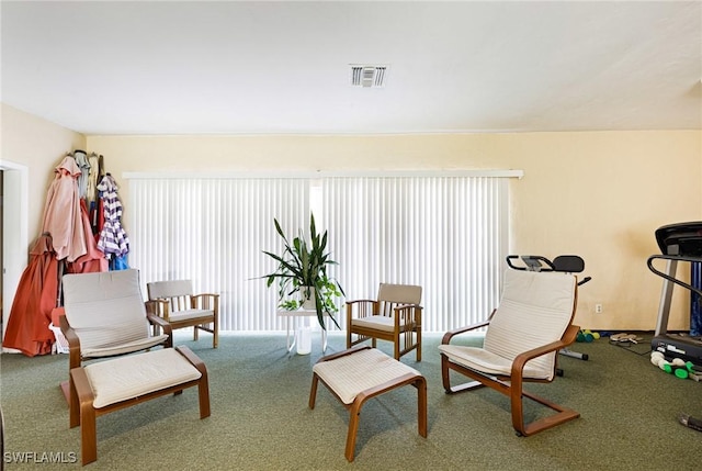 431 Van Buren St Unit B6, Fort Myers, FL 33916 - living area with carpet flooring