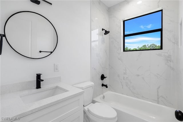 3644 35th Ave NE, Naples, FL 34120 - full bath with vanity and bathing tub / shower combination