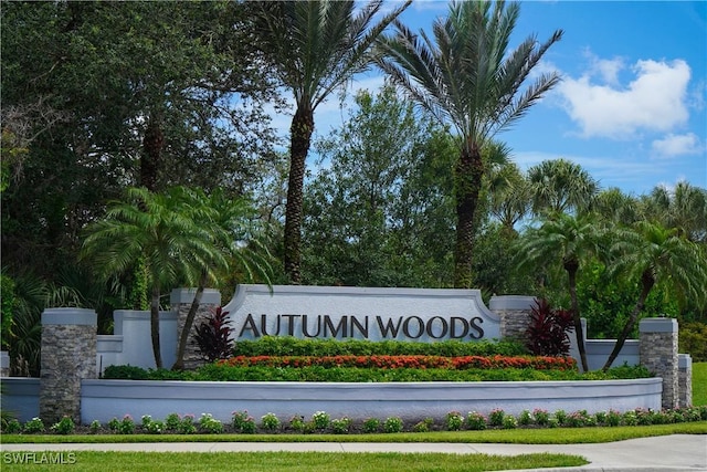7120 Timberland Cir Unit 101, Naples, FL 34109 - view of community / neighborhood sign