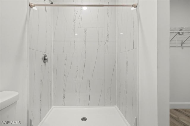 3006 72nd St W, Lehigh Acres, FL 33971 - full bathroom with a marble finish shower