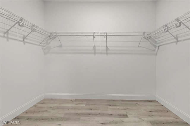 3006 72nd St W, Lehigh Acres, FL 33971 - walk in closet with light wood-style flooring