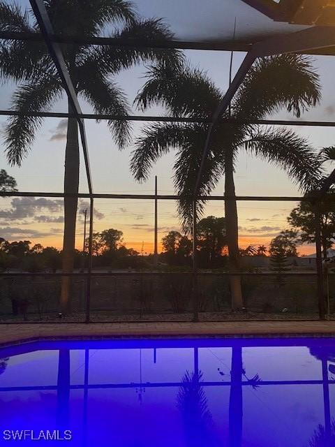 2116 NW 24th Ave, Cape Coral, FL 33993 - swimming pool with glass enclosure