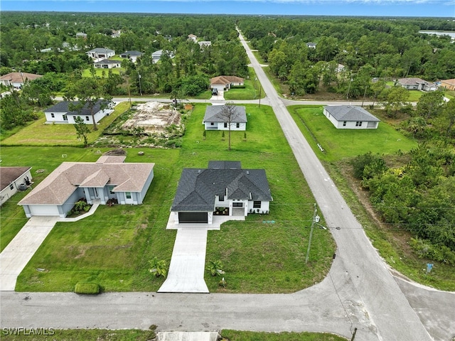 3219 43rd St W, Lehigh Acres, FL 33971 - aerial perspective of suburban area