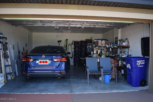 845 Lochman Dr, Fort Myers, FL 33913 - garage with a garage door opener