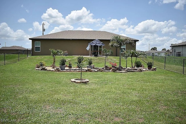 845 Lochman Dr, Fort Myers, FL 33913 - view of fenced backyard