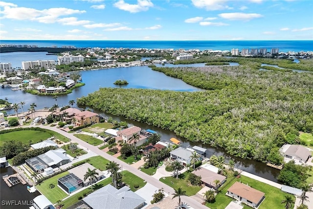 4911 Esplanade St, Bonita Springs, FL 34134 - aerial view of a nearby body of water