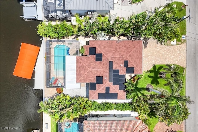4911 Esplanade St, Bonita Springs, FL 34134 - aerial view of property and surrounding area featuring a pool