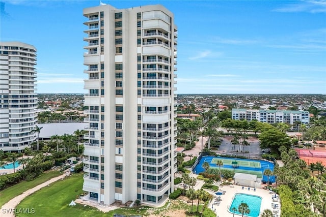 300 S Collier Blvd Unit 303, Marco Island, FL 34145 - view of apartment building / complex featuring a view of city