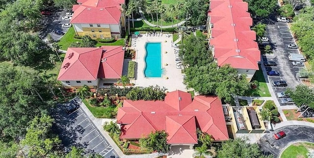 11530 Villa Grand Unit 1101, Fort Myers, FL 33913 - bird's eye view of a pool