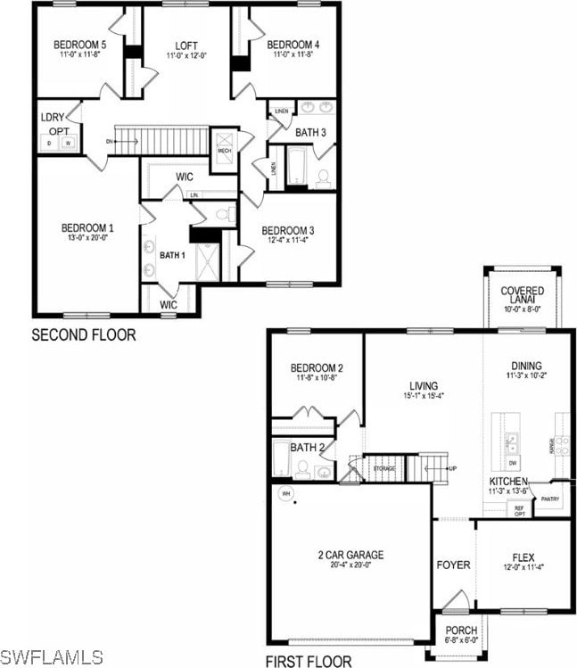 620 SW 8th Ct, Cape Coral, FL 33991 - view of room layout