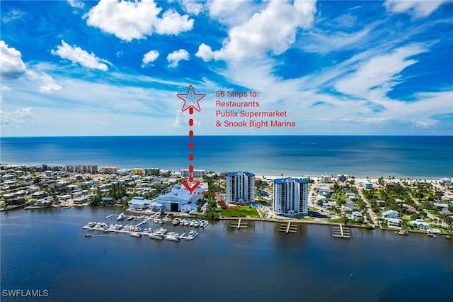 4745 Estero Blvd Unit 302, Fort Myers Beach, FL 33931 - view of urban area with a large body of water