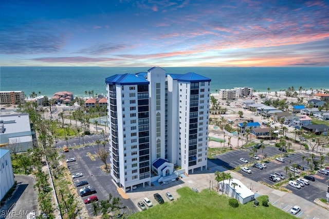 4745 Estero Blvd Unit 1002, Fort Myers Beach, FL 33931 - aerial view at dusk of a water view