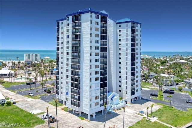 4745 Estero Blvd Unit 1002, Fort Myers Beach, FL 33931 - view of apartment building / complex featuring a water view