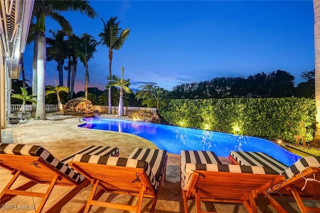 12850 Terabella Way, Fort Myers, FL 33912 - view of swimming pool with a patio area and an infinity pool