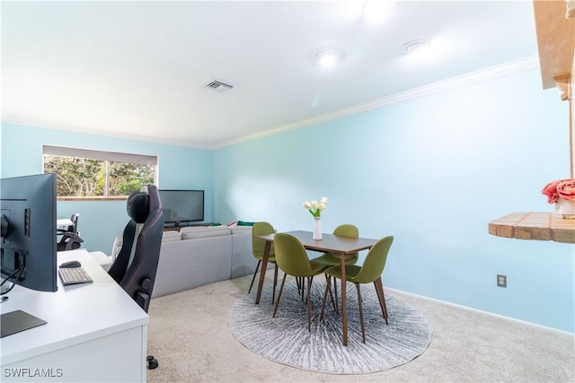 1014 Pine Isle Ln Unit 1014, Naples, FL 34112 - office with light colored carpet and crown molding
