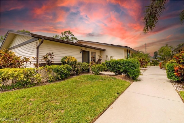 1014 Pine Isle Ln Unit 1014, Naples, FL 34112 - view of front of property featuring a front yard