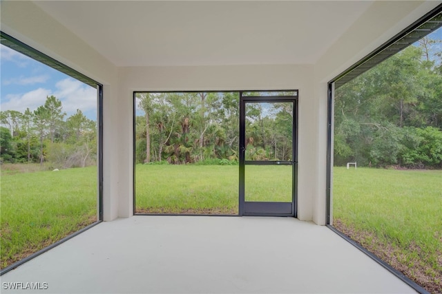 3606 51st St W, Lehigh Acres, FL 33971 - view of unfurnished sunroom