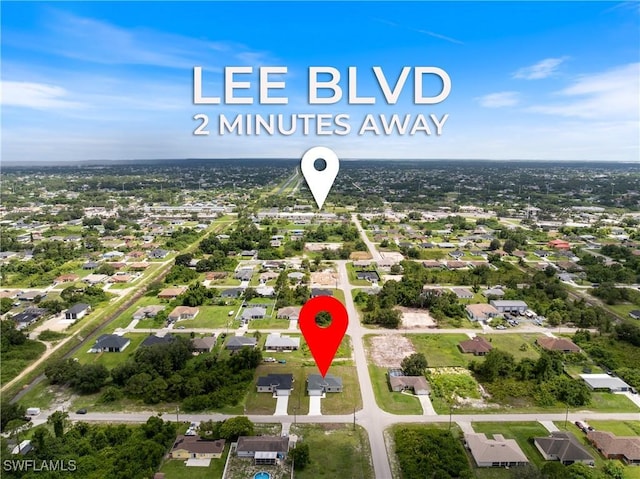 3111 11th St W, Lehigh Acres, FL 33971 - aerial view of property and surrounding area