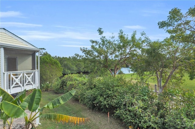 950 Moody Rd Unit 123, North Fort Myers, FL 33903 - view of yard with a water view