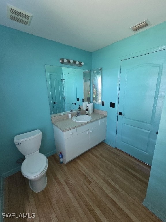 3022 34th St SW, Lehigh Acres, FL 33976 - bathroom with wood finished floors and vanity
