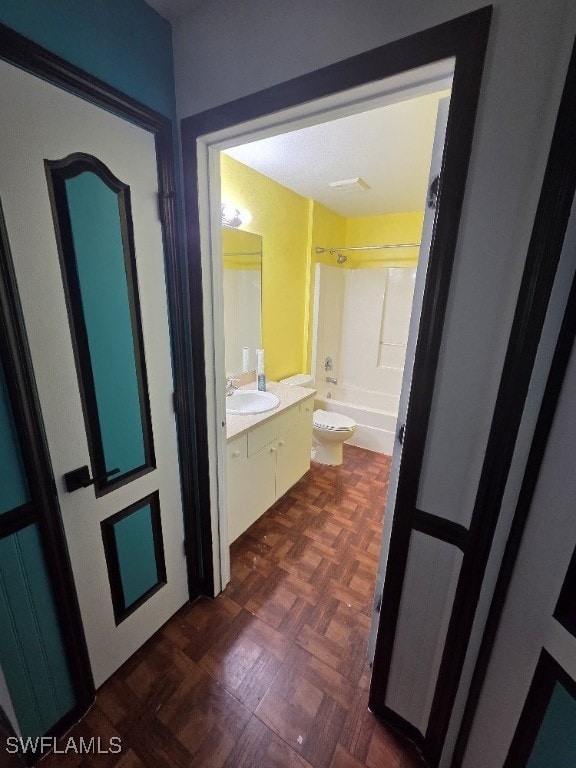 3022 34th St SW, Lehigh Acres, FL 33976 - full bathroom with vanity and shower / bathtub combination