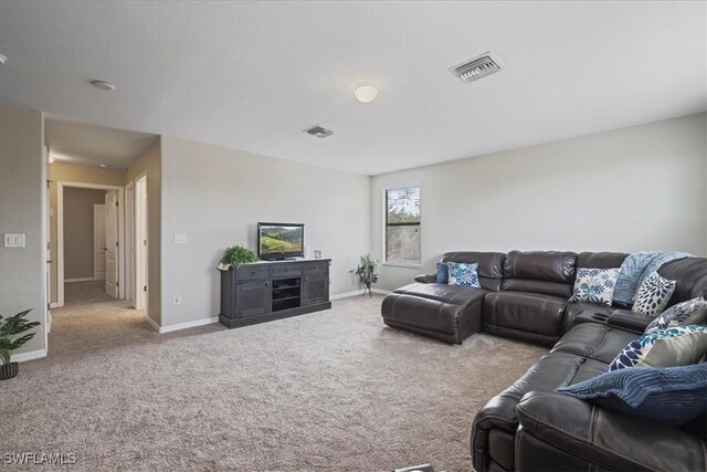 20333 Cypress Shadows Blvd, Estero, FL 33928 - living area featuring carpet flooring and baseboards